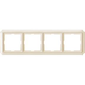 ANTIQUE frame, set of 4, white-4011281863907