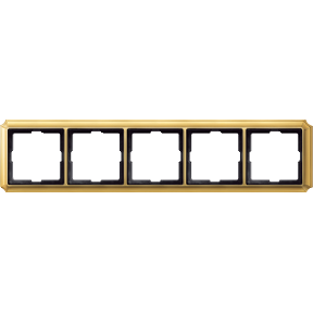 ANTIQUE frame, 5-pack, polished brass-4011281867554