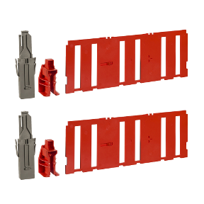 safety shutters 3p kit 80 - MECHANICAL LOCK Vertical connection with rod NW fixed and withdrawable-3303430487210