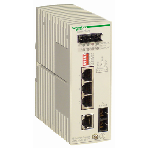 Ethernet Tcp/Ip Switch - Connexium - 4 Ports for Copper+ 1-3595863823431 for Fiber Optic