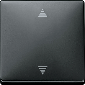 Blind button, black gray, system design-4011281816958