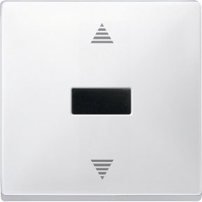 Kızılötesi alıcı ve sensör bağlantılı kör buton, kutup beyazı, system design-4011281818204