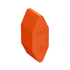 Wibe - end plug 28 - plastic - red-7321677090198
