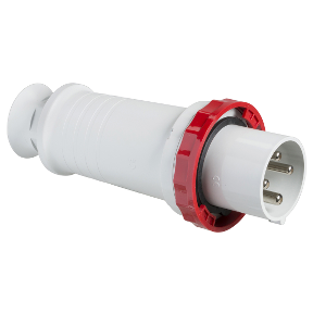 Practical Straight Plug 4*63A 3P+T, 380..415V, Ip44, Screw Connection-3303430813323