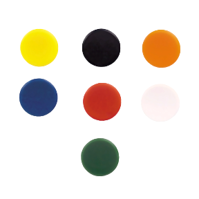 Flat Head with 7 Color Selection - Circular Button For Ø 30-3389110930832