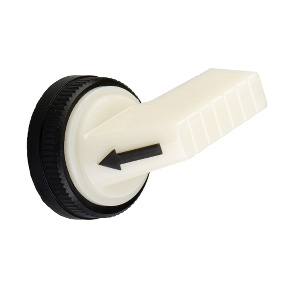 White Long Button - Latch Button For Ø 30-3389118035744