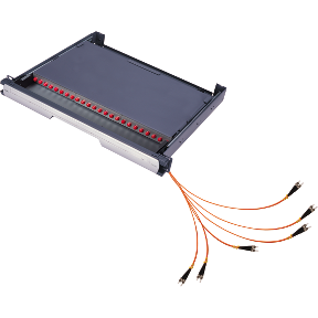 Actassi 1U 24-port SC fiber panel SM-0