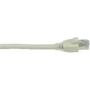 Actassi - connecting cable - category 6A - 26 AWG - FTP - 1 m - white - LSZH-4892552810734