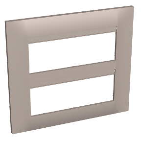 Altira - Cover Frame - 2X3 Base 2 Sets Horizontal - Granit-3606480024764