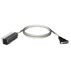 Cable Set - 20-Way Terminal - Sub-D 25 for M340 I/O - 1.5 M-3595864080468
