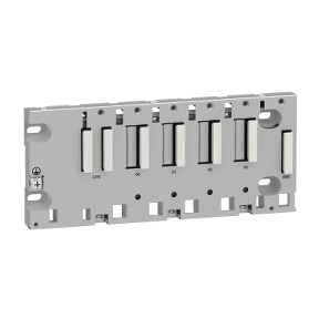 Reinforced Rack M340 - 4 Slots - Panel, Plate Or Din Rail Mount-3595864009353
