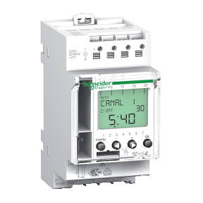 Acti 9 - Ihp - 1C Digital Time Switch - 24 Hours + 7 Days-3303431062775