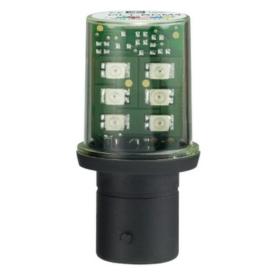 BA 15d tabanlı yeşil LED 24VAC-3389110117905