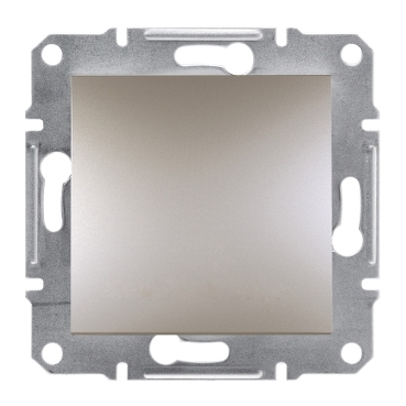Asfora Switch IP44 (with frame), Bronze-3606480728204