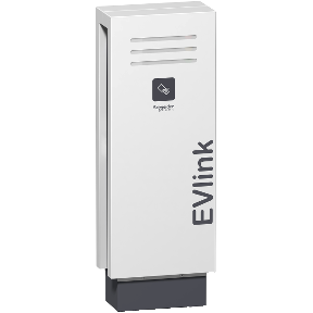 EVlink PARK RFID EV CHARGING STATION WITH Floor Standing 7KW 1xT2 Shutter-3606480882531