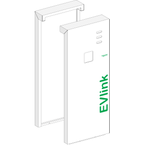 Evlink Free Standing Green Socket Cover-3606480578830