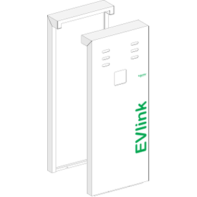 Evlink Free Standing Green Socket Cover-3606480578847