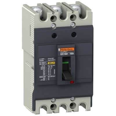 EZC Circuit Breaker 3P 30ka 220/240V 63A MCCB-3303431120307