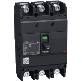 circuit breaker EasyPact EZC250F - TMD - 100 A - 3-pole 3d-3303431999996