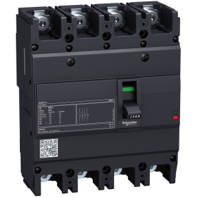 circuit breaker EasyPact EZC250N - TMD - 63 A - 4-pole 3d-3303431119622