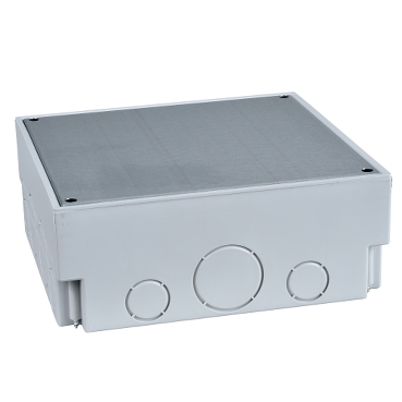 OptiLine 45 Underfloor junction box, plastic, square-3606480030789