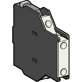 auxiliary contact block - 1 NO + 1 NC - screw terminals-3389110236484