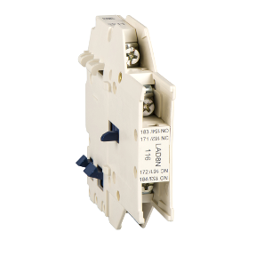 Tesys D - Auxiliary Contact Block - 1 Na + 1 Nk - Shoe-Ring Terminals-3389110821376