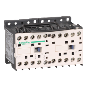TeSys K reversing contactor , 3P , AC-3 <= 440 V 6 A , 1 NO , 12 V AC coil-3389110491203