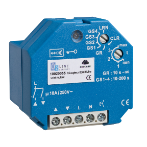 EnOcean - 2-channel blind actuator - 600VA Automatic Voltage Regulator, 3 Schuko Output-7332552010651
