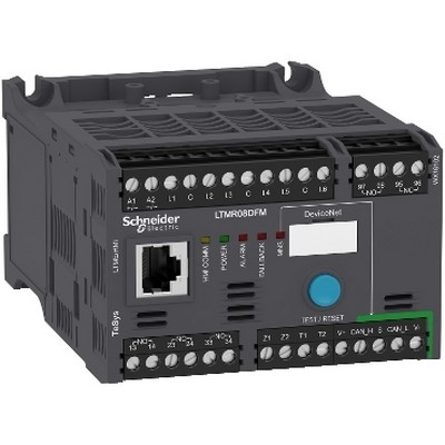 Motor Management, Tesys T, Motor Controller, Devicenet, 6 Logic Inputs, 3 Relay Logic Outputs, 0.4 To 8A, 100 To 240Vac-3389119404754