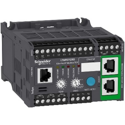 Motor Management, Tesys T, Motor Controller, Ethernet/Ip, Modbus/Tcp, 6 Inputs, 3 Logic Outputs, 1.35A To 27A, 24Vdc-3389119404884