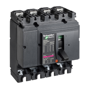 Circuit Breaker Compact Nsx100N - 100 A - 4 Poles - Without Trip Unit-3606480006517