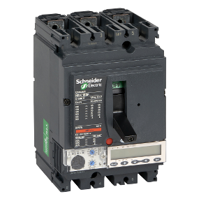 circuit breaker Compact NSX160H - Micrologic 5.2 A - 160 A - 3 poles 3d-3606480010095