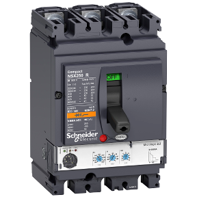 circuit breaker Compact NSX100R - Micrologic 2.2 M - 25 A - 3 poles 3d-3606480479311