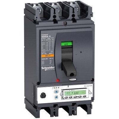 Circuit Breaker Compact Nsx400R - Micrologic 5.3 E - 400 A - 3 Poles 3D-3606480480836