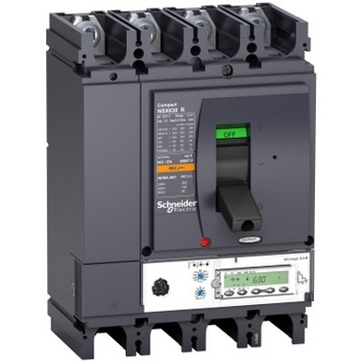 Circuit Breaker Compact Nsx400R - Micrologic 5.3 E - 400 A - 4 Poles 4D-3606480480843