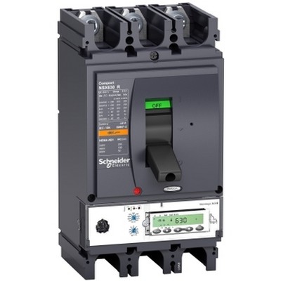 Circuit Breaker Compact Nsx400R - Micrologic 6.3 E - 400 A - 3 Poles 3D-3606480480850
