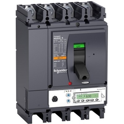 Circuit Breaker Compact Nsx400R - Micrologic 6.3 E - 400 A - 4 Poles 4D-3606480480867