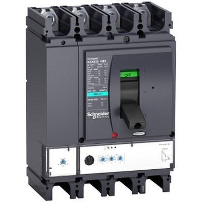 Circuit Breaker Compact Nsx400Hb1 - Micrologic 2.3 - 400 A - 4 Poles 4D-3606480480911