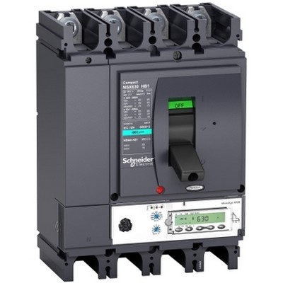 Circuit Breaker Compact Nsx400Hb1 - Micrologic 5.3 E - 400 A - 4 Poles 4D-3606480480959