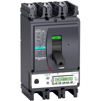Circuit Breaker Compact Nsx400Hb1 - Micrologic 6.3 E - 400 A - 3 Poles 3D-3606480480966