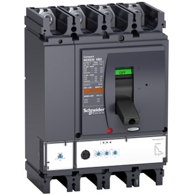 Circuit Breaker Compact Nsx400Hb2 - Micrologic 2.3 - 400 A - 4 Poles 4D-3606480481024