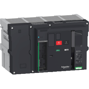CIRCUIT BREAKER MTZ2 08 H1 4P DRAWOUT - Mechanical lock - vertical / horizontal connection adaptation plate with rod for fixed and withdrawable type MTZ2/3 -3606480808678