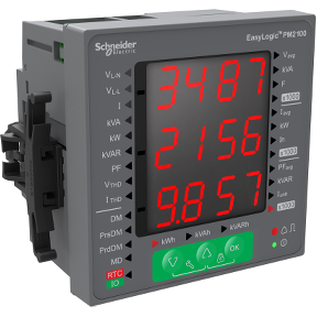 Easylogic Pm2130, Energy Quality Analyzer, Harmonic Measurement up to 31st Harmonic, Led Display, Communication over Rs485 Port Class 0.5S-3606480800153