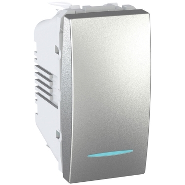 Unica Light Switch - 1 Module-8420375114072