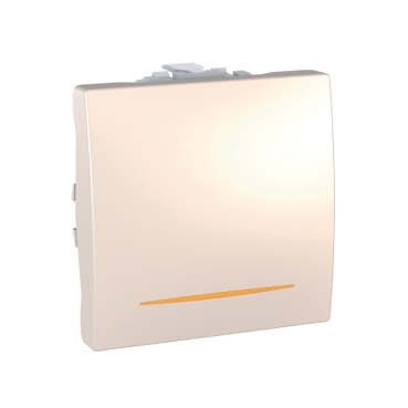 Unica Indicator Light Switch - 2 Modules-8420375125191