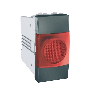 Unica Red lamp, 1 Module-8420375153552