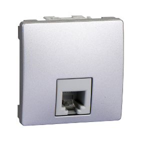 Unica Rj11- 4 Contacts - 2 Modules-8420375115093