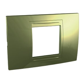 Unica Gold Two Module Frame-8420375131246