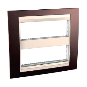 Unica Plus - Cover Frame (Stable Frame) - 2 Sets (H) - 2X6 M - Terracotta/Ivory-8420375134728